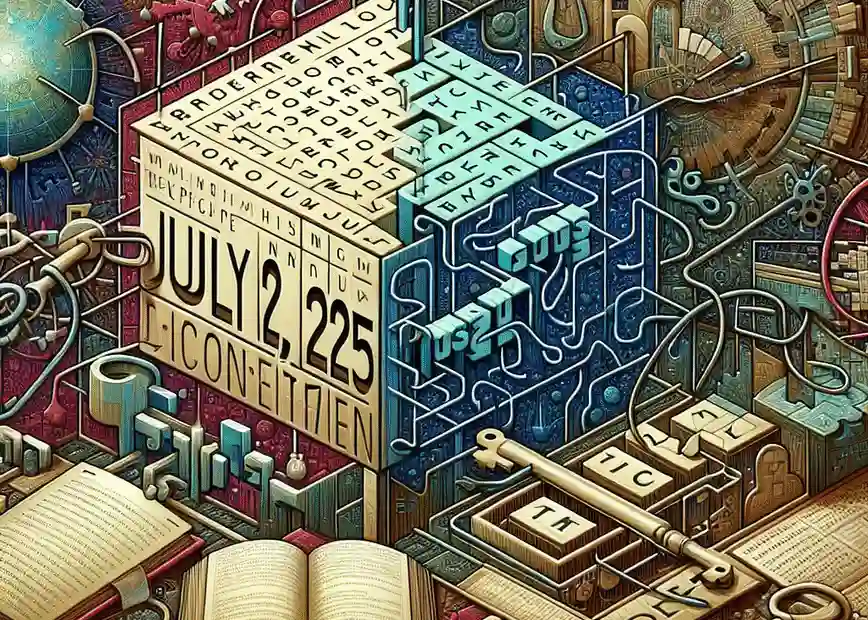 NYT Connections puzzle number 762 grid for July 12, 2025, with word clues